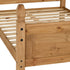 Corona 5FT Bed High Foot End - Distressed Waxed Pine